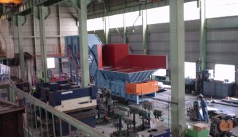 ゴミ処理用コンベヤ　ゴミ焼却